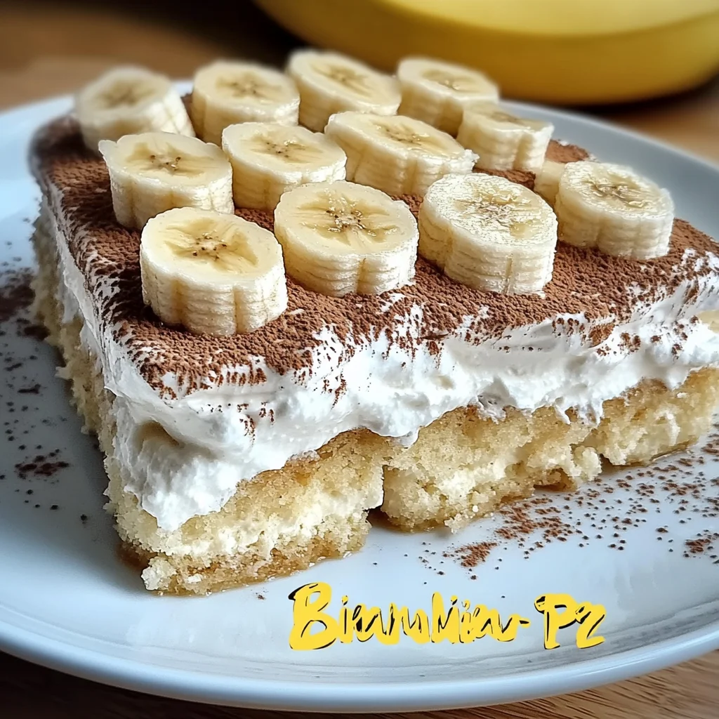 Bananen-Tiramisu: Das einfache No-Bake Dessert