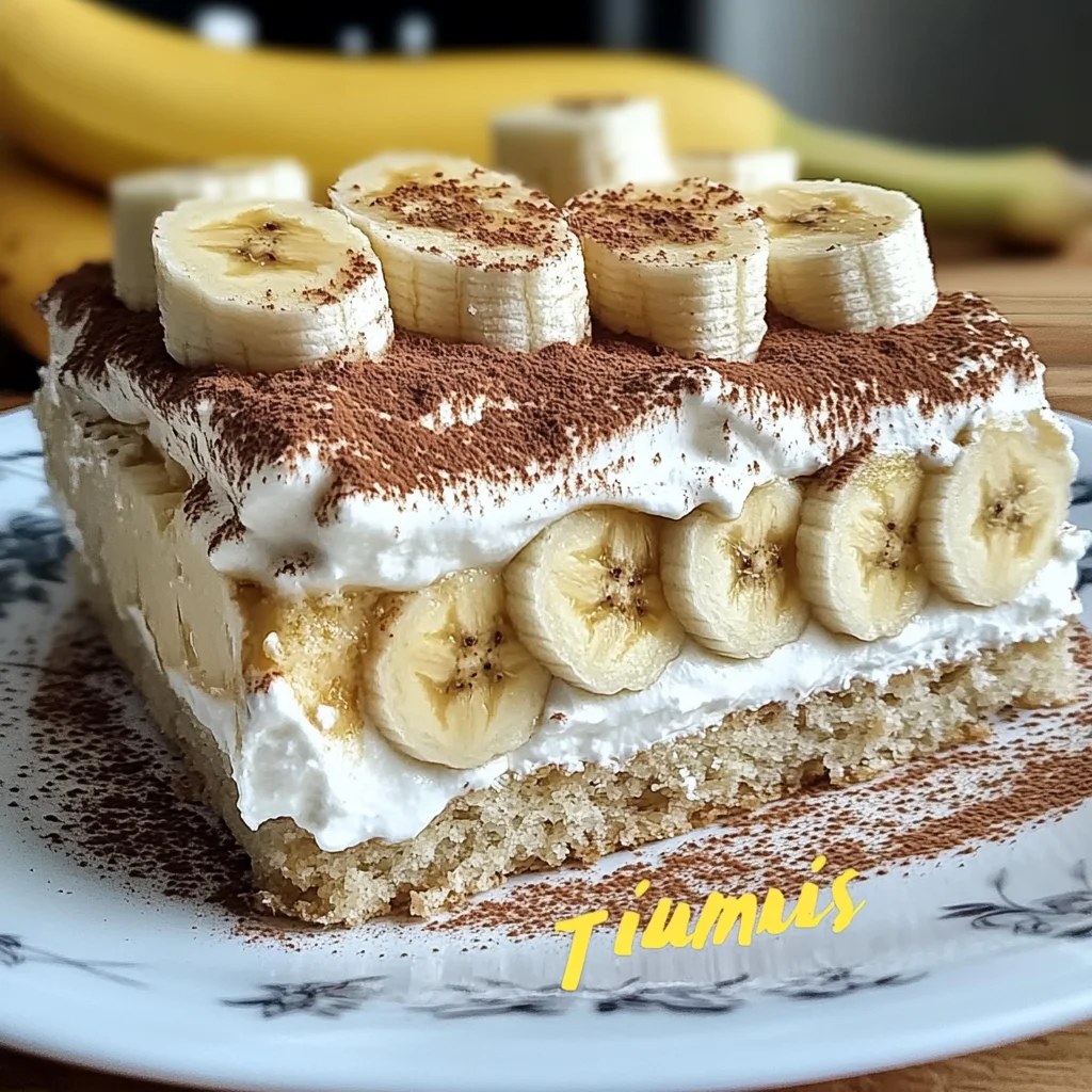 Bananen-Tiramisu: