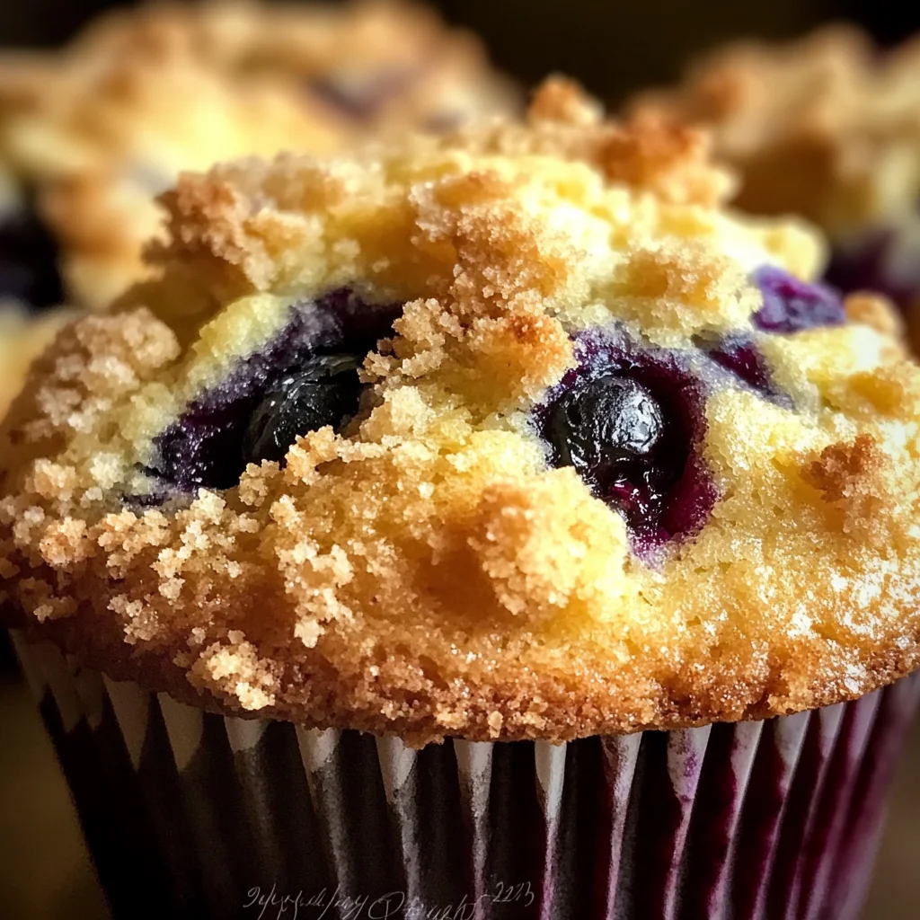Beste Blaubeer-Streusel-Muffins ever - Jumbo Blueberry-Muffins