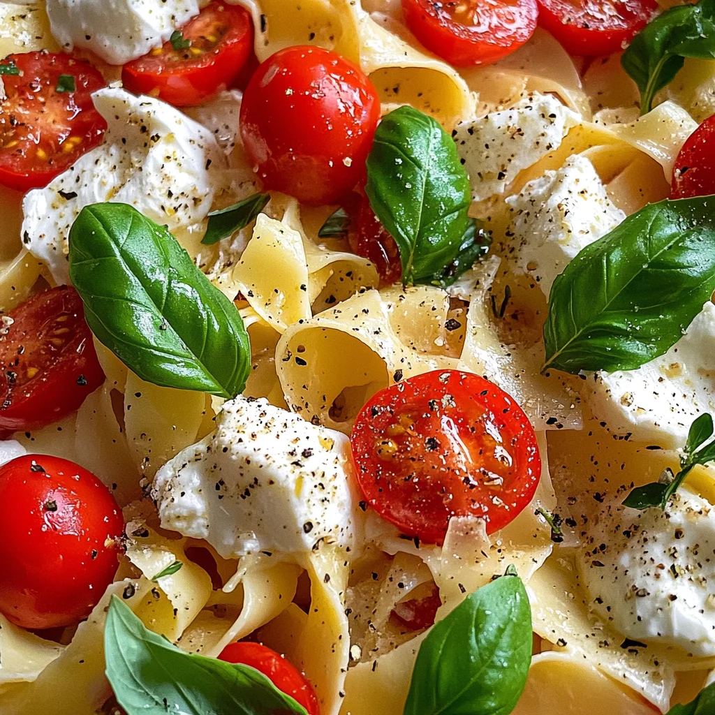 Burrata Pasta mit Tomaten Schnell & Einfach aus dem Ofen