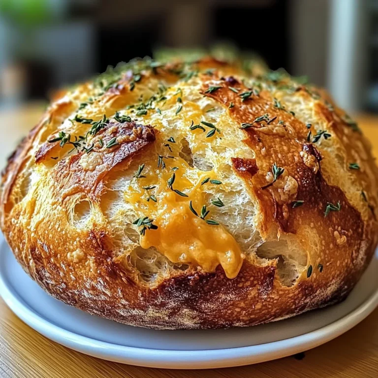 Cheddar und Kräuter Soda Brot für Zuhause