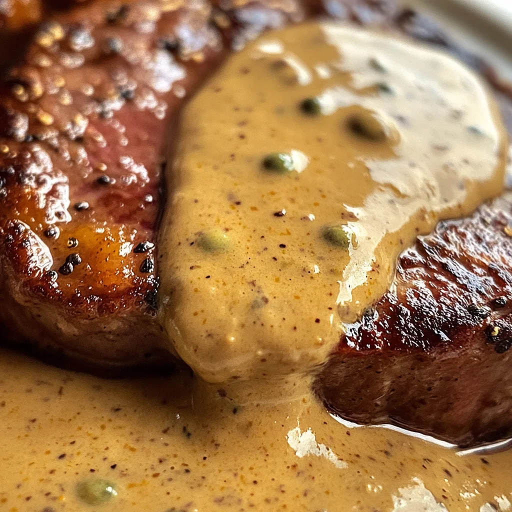 Cremige Pfeffersauce Perfekt Für Steak