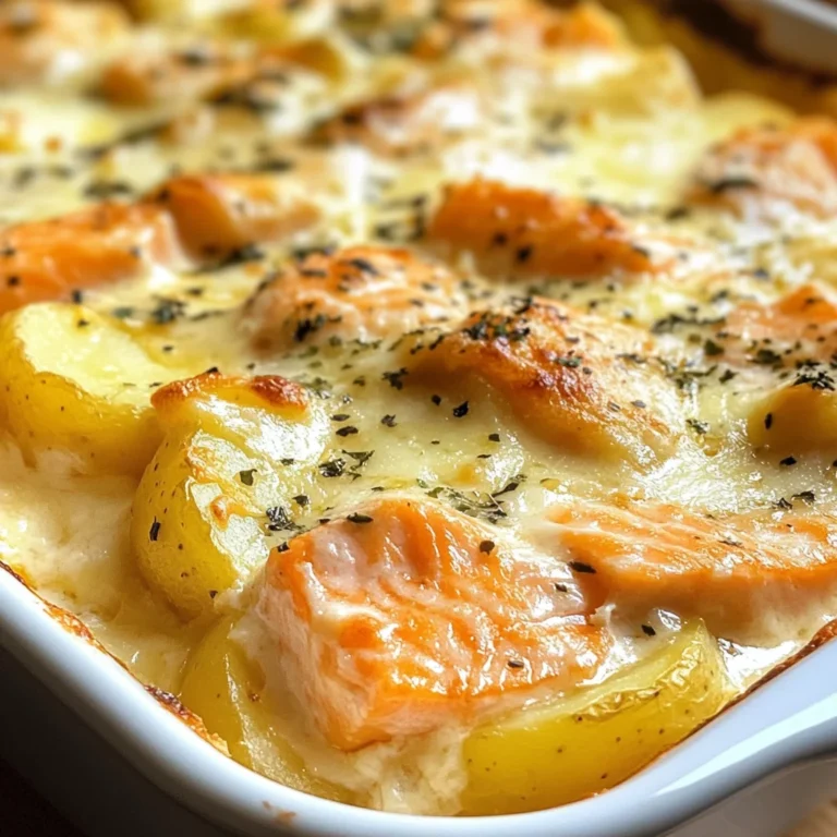 Cremiger Zarter Lachs Auflauf mit Kartoffeln: Dein neues Lieblingsgericht!