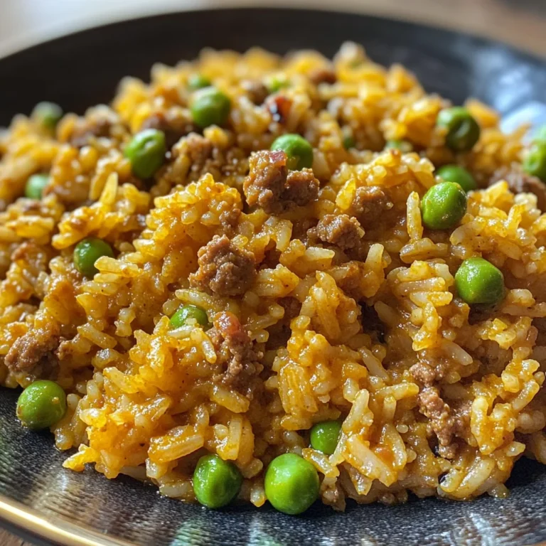 Curryreis mit Hackfleisch