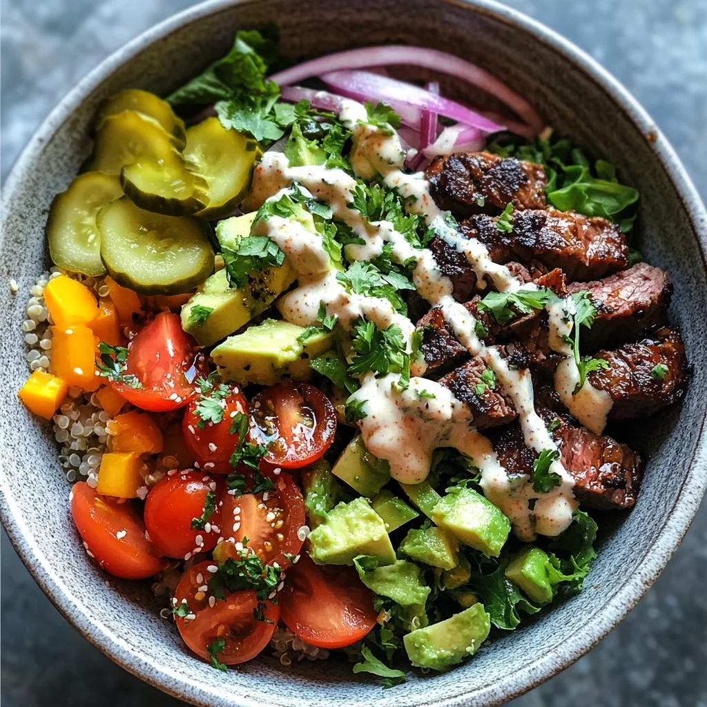 Deine Gesunde Burger Bowl: Schnell, leicht, voller Geschmack!