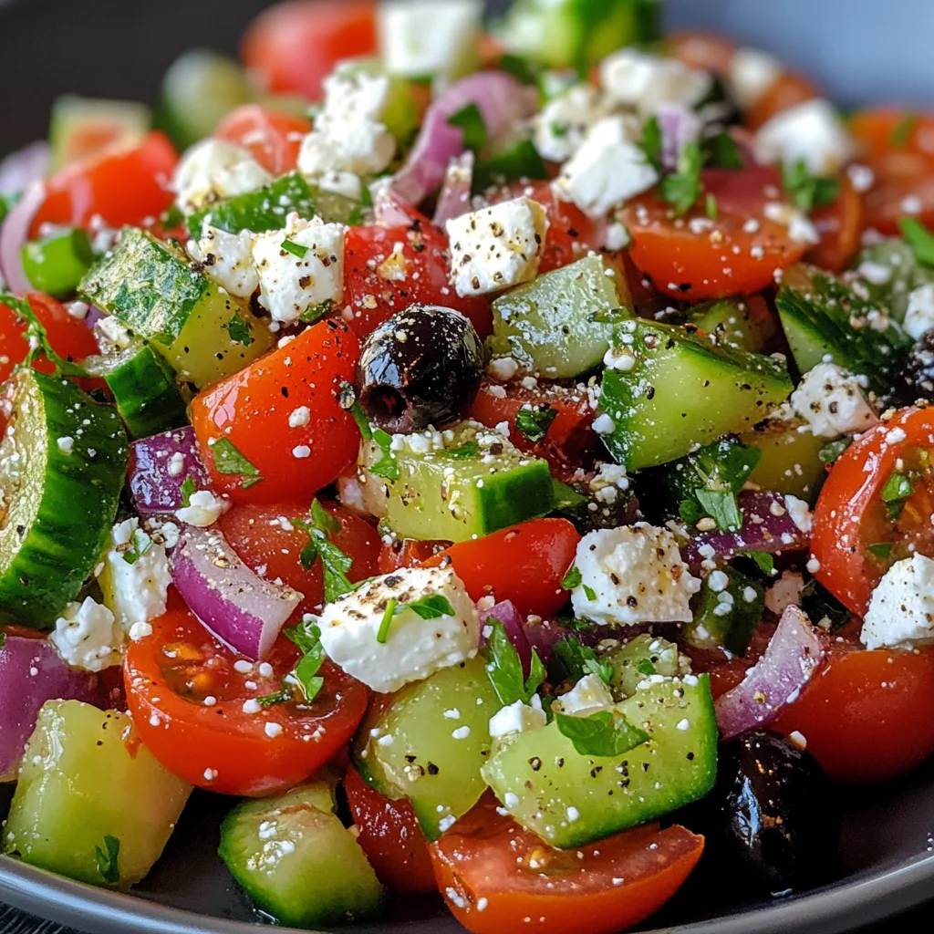 Deluxe Griechischer Salat: Ein Genuss für jeden Tag!
