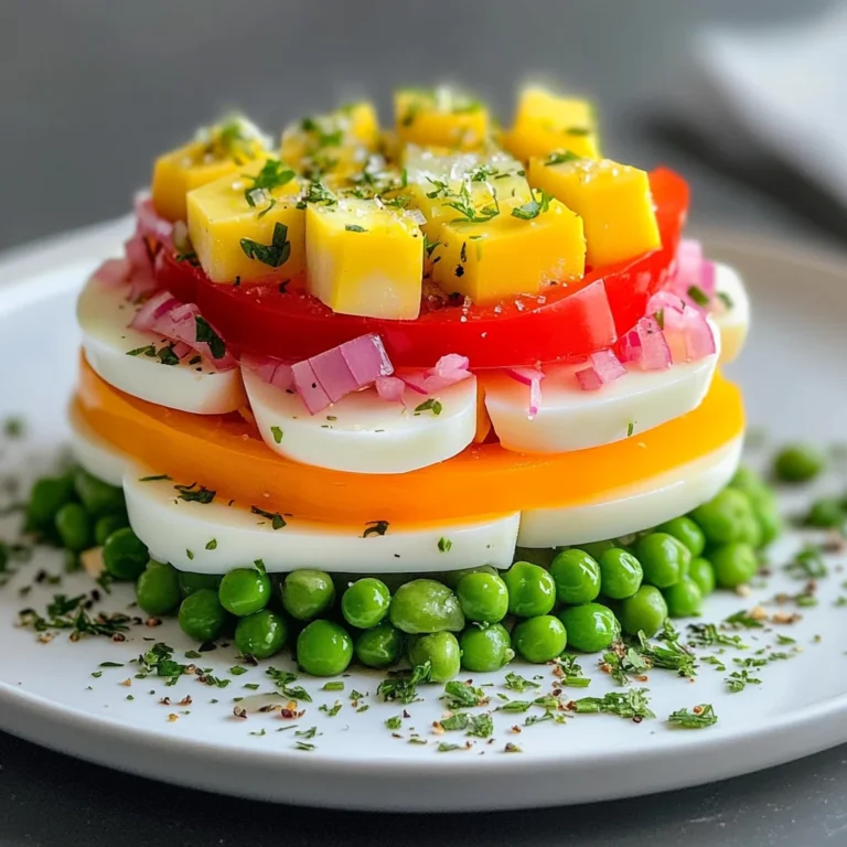 Eierschichtsalat – Ein bunter Genuss für jede Feier!