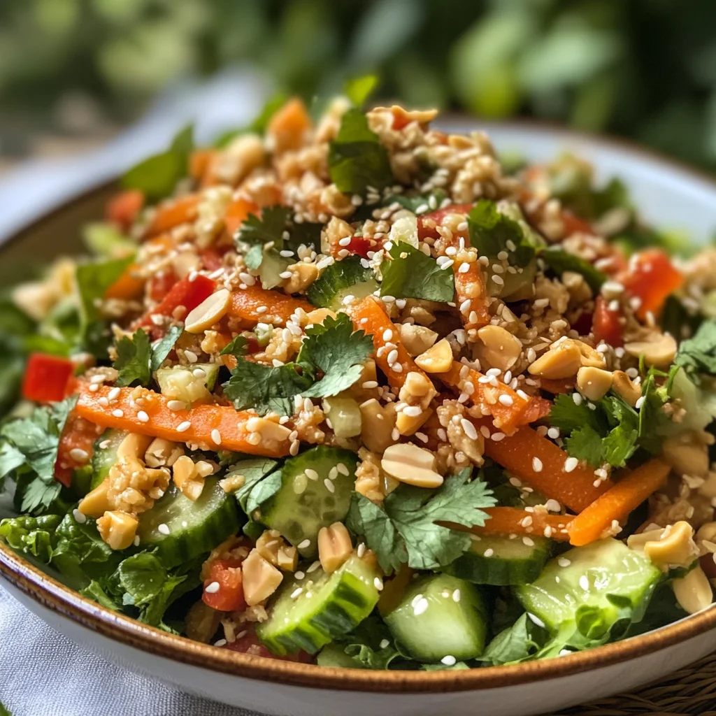 Erdnuss-Knusper-Salat: