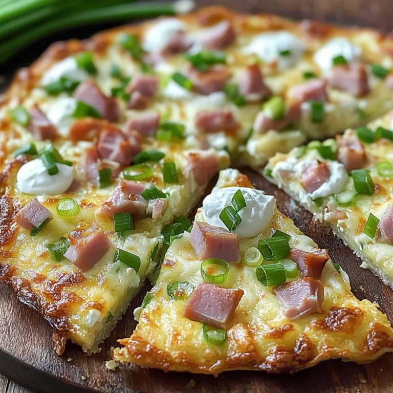 Flammkuchen mit Quarkboden