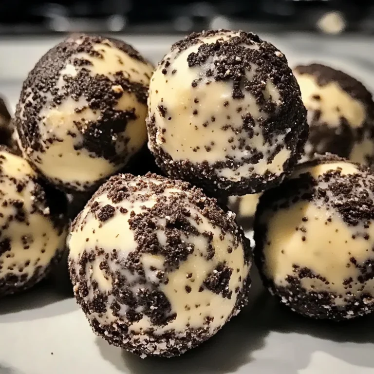 Frischkäse Oreo Proteinbällchen für den perfekten Snack