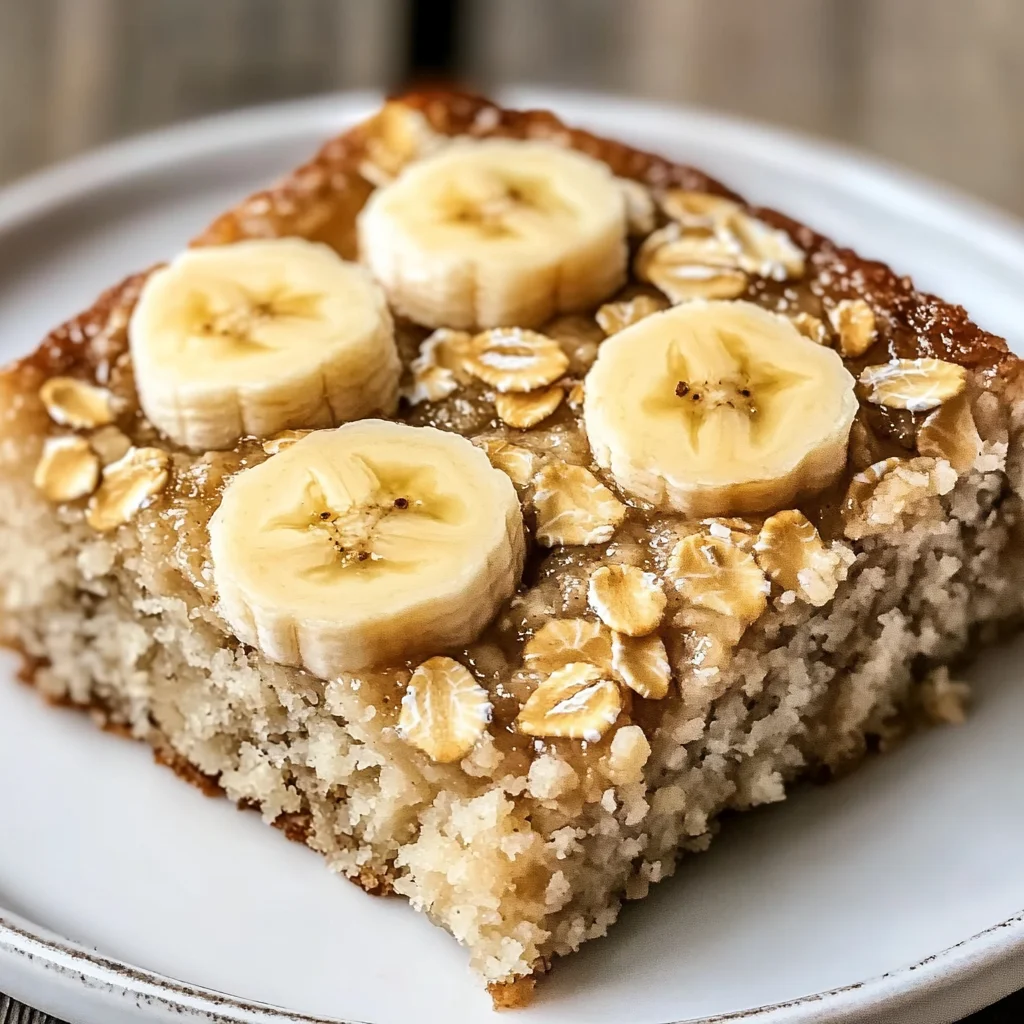 Gesunder Diätkuchen mit Haferflocken & Bananen – Der beste Fitnessgenuss
