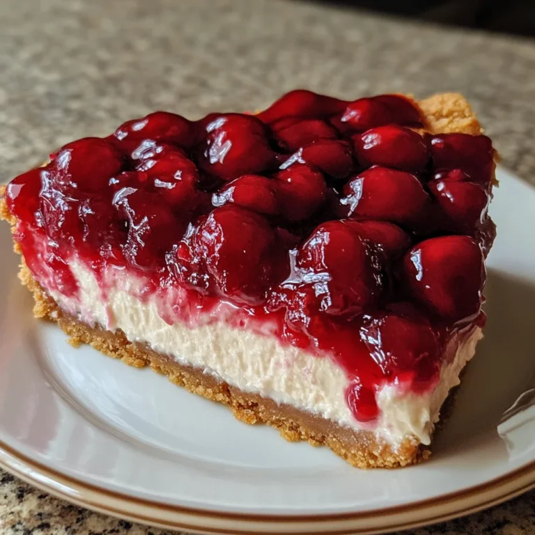 Irresistible 2-Layer Cherry Cheesecake Recipe You'll Crave
