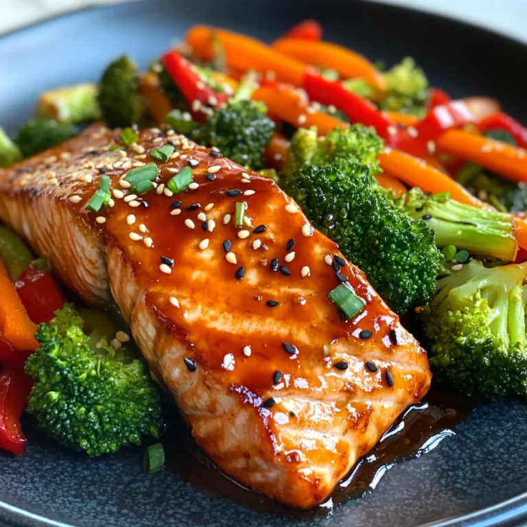 Irresistible Salmon Fillet in Teriyaki Glaze - 30-Minute Bliss