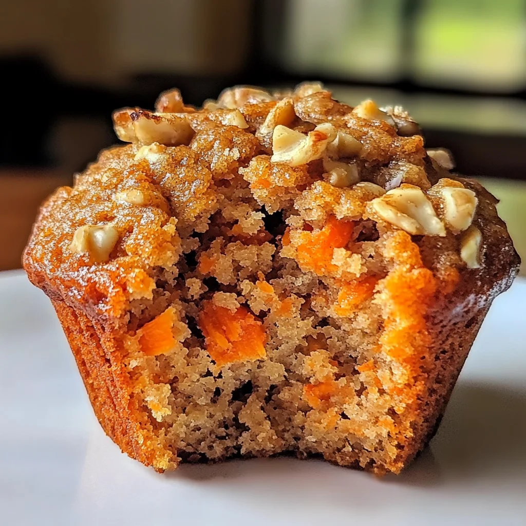Karotten Haferflocken Muffins im Handumdrehen!