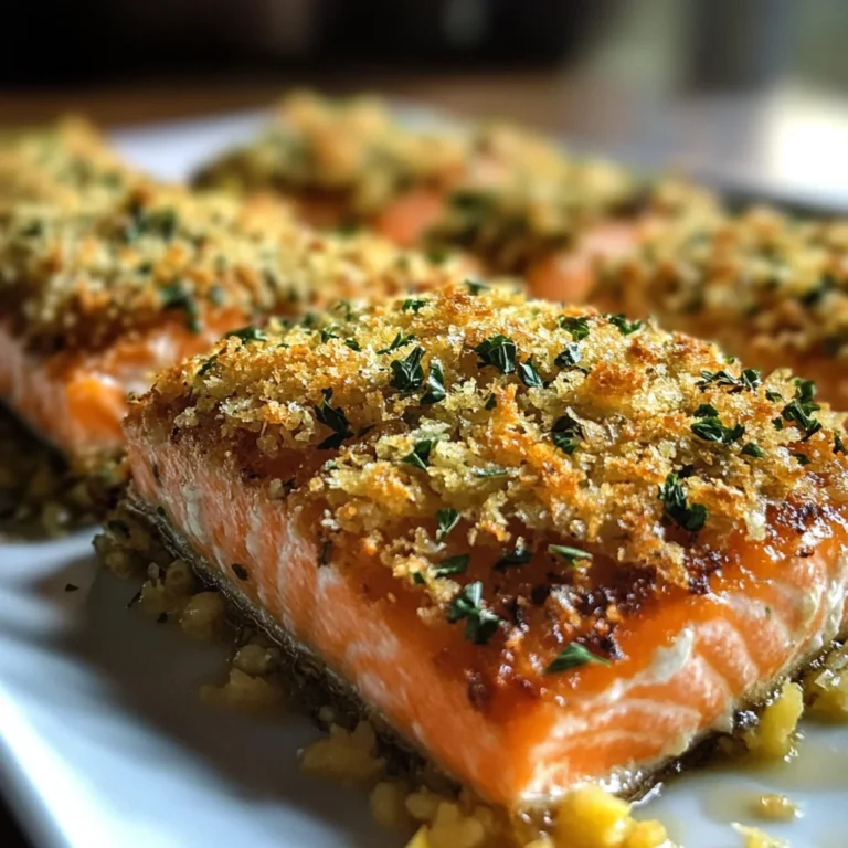 Krosse im Ofen gebackene Parmesan-Krustenlachsfilets