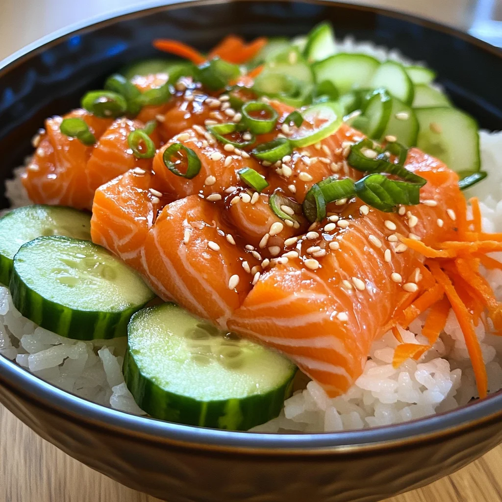 Lachs-Reis-Bowl: