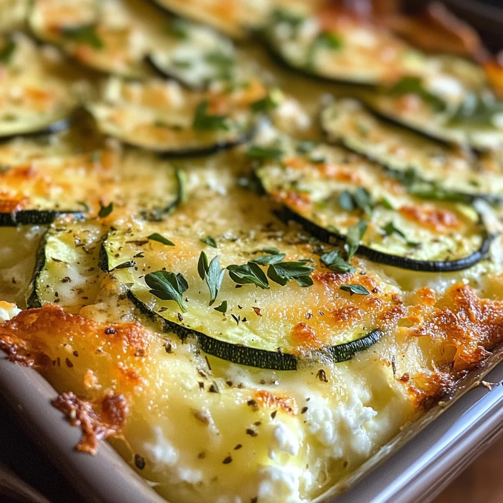 Leckerer Zucchini-Hüttenkäse-Auflauf: Einfach & gesund backen