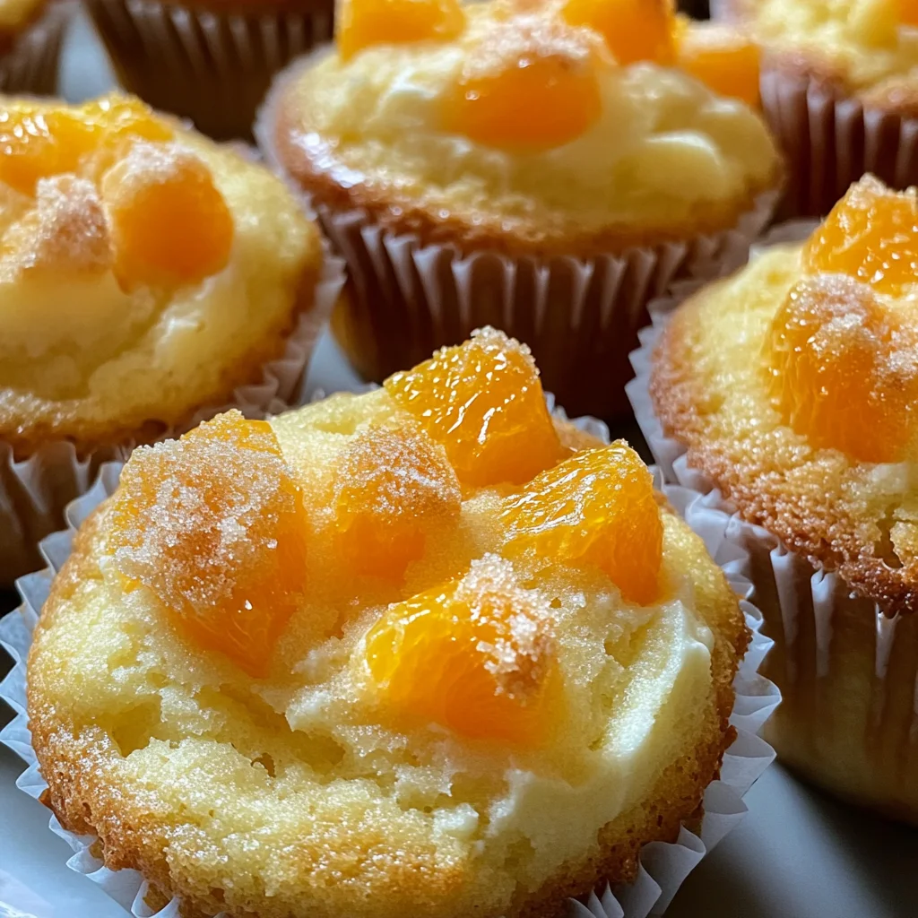Mandarinen-Frischkäse-Muffins: