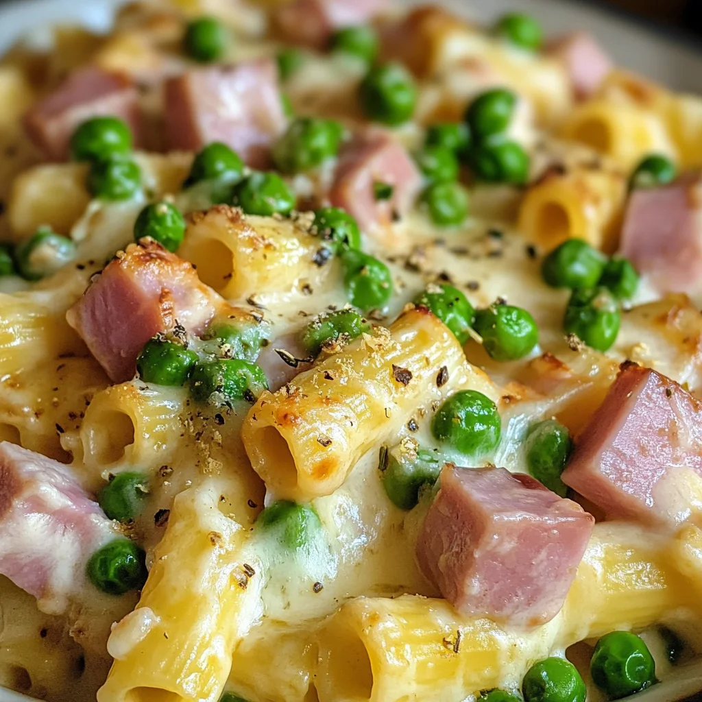Nudelauflauf mit Schinken und Erbsen: Ein Unglaubliches Ultimatives Rezept