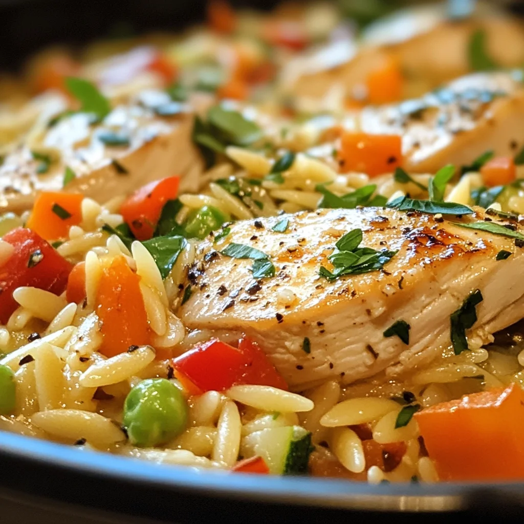 Onepot Orzo-Wikinger-Topf