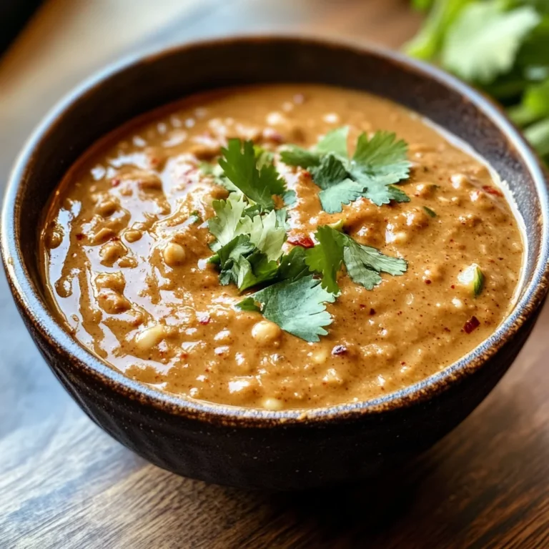 Orientalische Erdnusssauce – Einfaches Rezept mit Limette