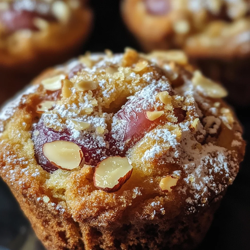 Pflaumenmuffins mit Quark-Öl-Teig und Mandelsplittern: Ein Unglaubliches Ultimatives Rezept