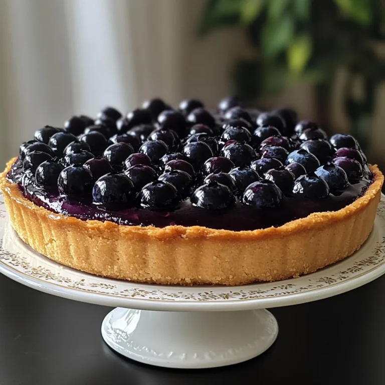 Quark-Blaubeer-Torte