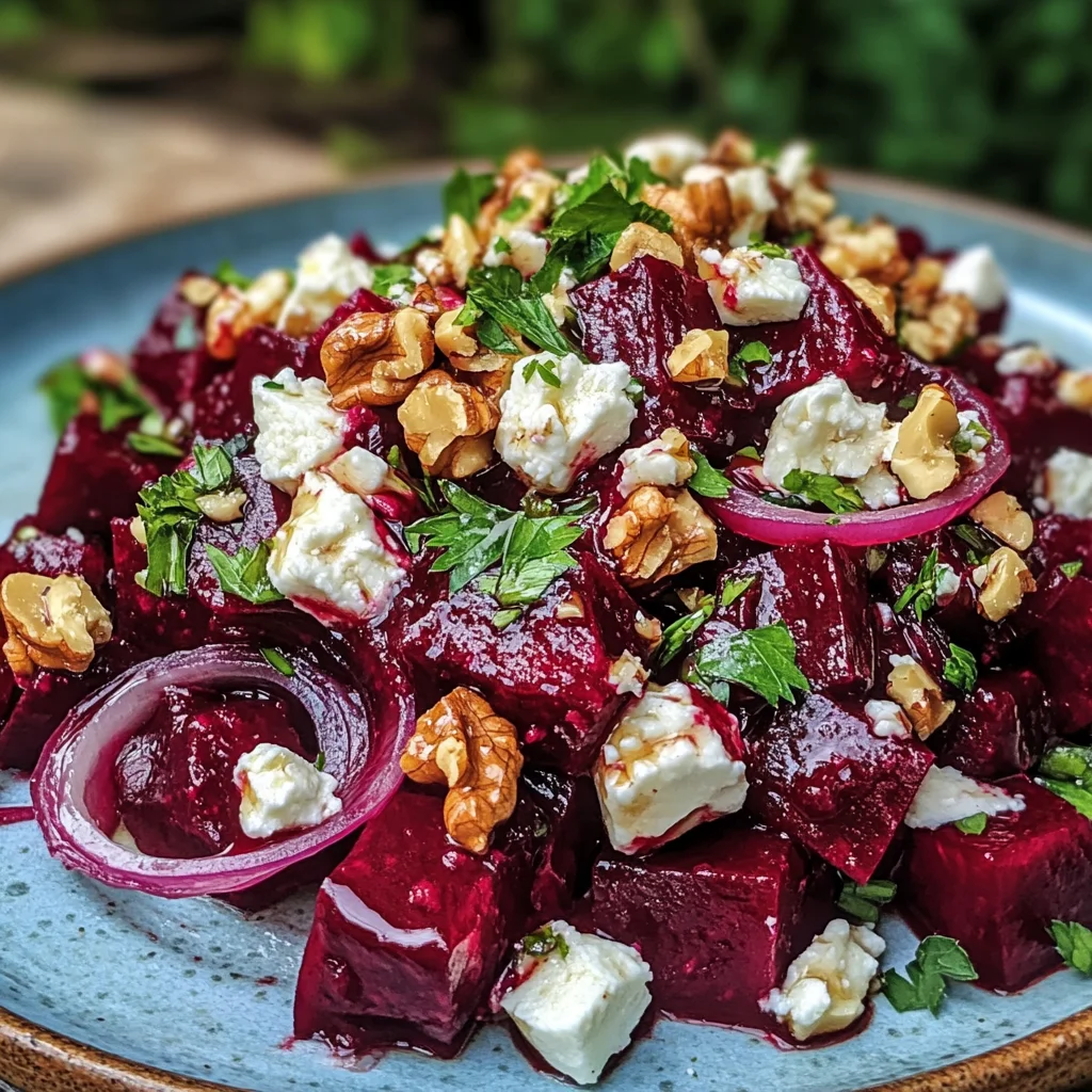 Rote Bete Salat mit Feta und Walnüssen: Ein Unglaublich Ultimatives Rezept