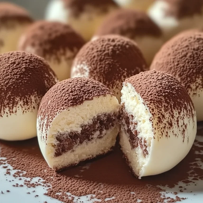 Tiramisu Bällchen in nur 10 Minuten zubereiten
