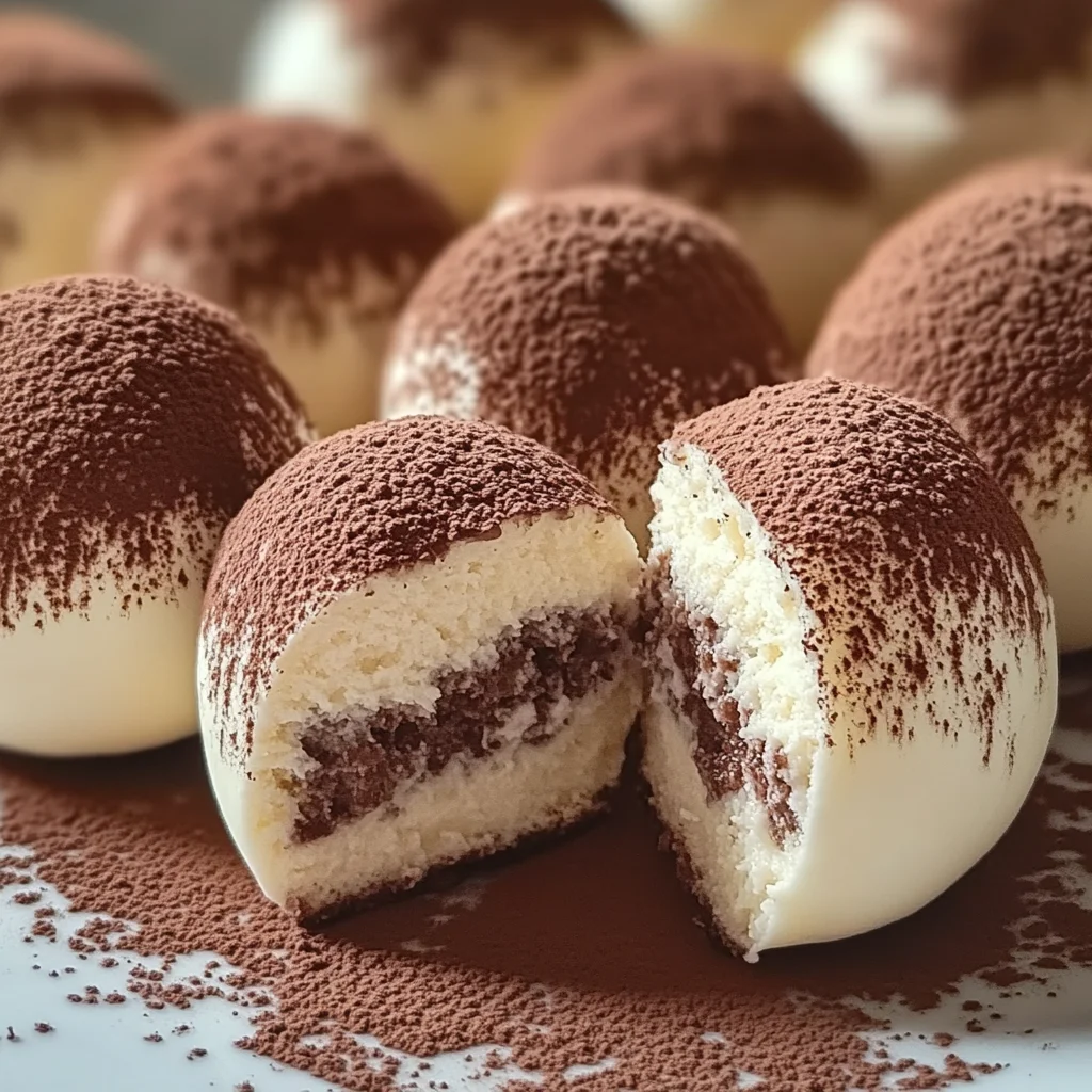 Tiramisu Bällchen in nur 10 Minuten zubereiten