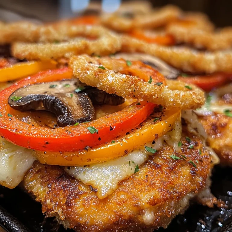 Überbackene Partyschnitzel aus dem Ofen